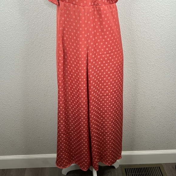 Show Me Your Mumu Arlene Dress Pink Polka Dot Summer Maxi Dress Size Medium New! - Picture 5 of 10